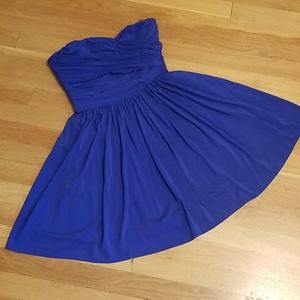 Strapless dress